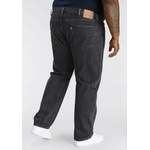 Straight Leg Jeans von Levi's Plus, in der Farbe Schwarz, aus Baumwolle, andere Perspektive, Vorschaubild