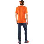 T-Shirt von Dynafit, in der Farbe Orange, aus Polyester, andere Perspektive, Vorschaubild