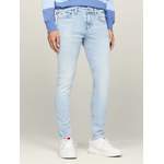 Slim Fit Jeans, in der Farbe Blau, aus Baumwolle, andere Perspektive, Vorschaubild