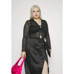 Herrenhemd von Even&Odd Curvy, in der Farbe Schwarz, andere Perspektive, Vorschaubild