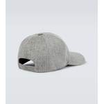 Baseball Cap von Loro Piana, in der Farbe Grau, andere Perspektive, Vorschaubild