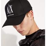 Baseball Cap von Armani Exchange, in der Farbe Schwarz, aus Baumwolle, andere Perspektive, Vorschaubild