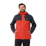 Regenjacke von Jack Wolfskin, in der Farbe Rot, aus Polyester, andere Perspektive, Vorschaubild