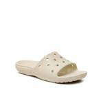 Zehentrenner von Crocs, in der Farbe Beige, aus Gummi, Vorschaubild