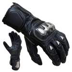 Herren-Handschuh von PROANTI, in der Farbe Schwarz, aus Leder, andere Perspektive, Vorschaubild