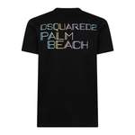 T-Shirt von Dsquared2, in der Farbe Schwarz, aus Baumwolle, andere Perspektive, Vorschaubild