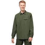 Herrenhemd von Jack Wolfskin, in der Farbe Grün, aus Polyester, andere Perspektive, Vorschaubild