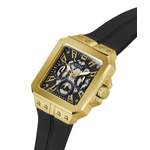 Herren-Armbanduhr von Guess, in der Farbe Gold, aus Edelstahl, andere Perspektive, Vorschaubild