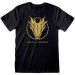 T-Shirt von House Of The Dragon, in der Farbe Schwarz, andere Perspektive, Vorschaubild