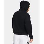 Kapuzenpullover von Under Armour, in der Farbe Schwarz, aus Polyester, andere Perspektive, Vorschaubild