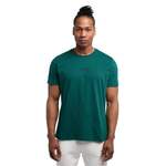 T-Shirt von carlo colucci, in der Farbe Grün, aus Baumwolle, andere Perspektive, Vorschaubild