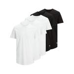 T-Shirt von jack & jones, in der Farbe Schwarz, aus Baumwolle, andere Perspektive, Vorschaubild