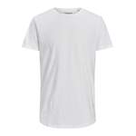 T-Shirt von Jack & Jones Plus, in der Farbe Weiss, aus Baumwolle, Vorschaubild