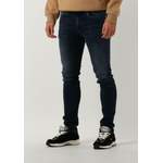 Slim Fit Jeans von Calvin Klein, in der Farbe Blau, aus Denim, andere Perspektive, Vorschaubild