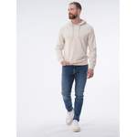 Kapuzenpullover von Armani Exchange, in der Farbe Beige, aus Polyester, andere Perspektive, Vorschaubild