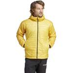 Herren-Sportjacke von Adidas, in der Farbe Gelb, aus Polyamid, andere Perspektive, Vorschaubild