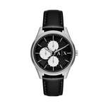 Herren-Armbanduhr von Armani Exchange, in der Farbe Schwarz, aus Edelstahl, andere Perspektive, Vorschaubild