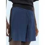 Sportshorts von On, in der Farbe Blau, aus Polyester, andere Perspektive, Vorschaubild