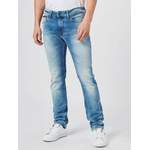 Slim Fit Jeans, in der Farbe Blau, andere Perspektive, Vorschaubild