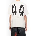 T-Shirt von 44 Label Group, in der Farbe Weiss, aus Baumwolle, andere Perspektive, Vorschaubild