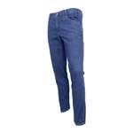 Slim Fit Jeans von Meyer, in der Farbe Blau, andere Perspektive, Vorschaubild