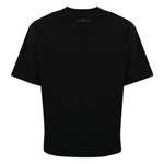 T-Shirt von Daniele Alessandrini, in der Farbe Schwarz, aus Baumwolle, andere Perspektive, Vorschaubild