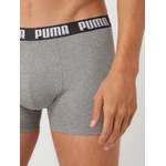 Boxershorts von Puma, in der Farbe Grau, aus Polyester, andere Perspektive, Vorschaubild