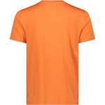 T-Shirt von CMP, in der Farbe Orange, aus Lyocell, andere Perspektive, Vorschaubild