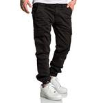 Herren-Jeans von REPUBLIX, in der Farbe Schwarz, andere Perspektive, Vorschaubild