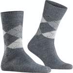Socke von Burlington, in der Farbe Grau, aus Polyacryl, andere Perspektive, Vorschaubild