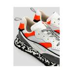 Sneaker von Hidnander, in der Farbe Weiss, aus Leder, andere Perspektive, Vorschaubild