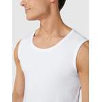 Tanktop von BOSS, in der Farbe Weiss, aus Baumwolle, andere Perspektive, Vorschaubild