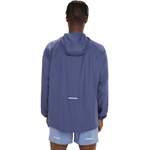 Laufjacke von ASICS, in der Farbe Blau, aus Polyester, andere Perspektive, Vorschaubild