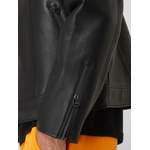 Lederjacke von Just Cavalli, in der Farbe Schwarz, aus Baumwolle, andere Perspektive, Vorschaubild