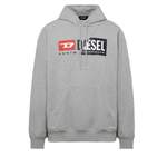 Sweatshirt von Diesel, in der Farbe Grau, andere Perspektive, Vorschaubild
