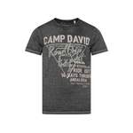 T-Shirt von camp david, in der Farbe Schwarz, andere Perspektive, Vorschaubild