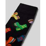 Socke von Happy Socks, in der Farbe Schwarz, aus Baumwolle, andere Perspektive, Vorschaubild