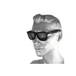 Herren-Sonnenbrille von Rennec, in der Farbe Schwarz, aus Kunststoff, andere Perspektive, Vorschaubild