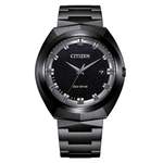 Herren-Armbanduhr von Citizen, in der Farbe Schwarz, aus Edelstahl, Vorschaubild