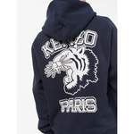 Kapuzenpullover von Kenzo, in der Farbe Blau, aus Stoff, andere Perspektive, Vorschaubild