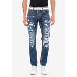 Straight Leg Jeans von Cipo & Baxx, andere Perspektive, Vorschaubild