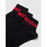 Socke von HUGO, in der Farbe Schwarz, aus Baumwolle, andere Perspektive, Vorschaubild