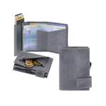 Geldbörse von SecWal, in der Farbe Grau, aus Leder, andere Perspektive, Vorschaubild