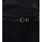 Ledergürtel von Saint Laurent, in der Farbe Schwarz, andere Perspektive, Vorschaubild