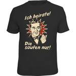 T-Shirt von RAHMENLOS, in der Farbe Schwarz, andere Perspektive, Vorschaubild