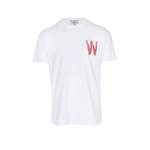 T-Shirt von WOOLRICH, in der Farbe Weiss, aus Baumwolle, Vorschaubild