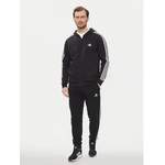 Herren-Sportjacke von Adidas, in der Farbe Schwarz, aus Polyester, andere Perspektive, Vorschaubild