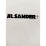 T-Shirt von Jil Sander, in der Farbe Weiss, aus Baumwolle, andere Perspektive, Vorschaubild