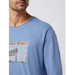 Langarm Shirt von Colours & Sons, in der Farbe Blau, aus Baumwolle, andere Perspektive, Vorschaubild