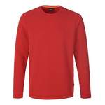 Langarm Shirt von Boss, in der Farbe Rot, aus Baumwolle, andere Perspektive, Vorschaubild